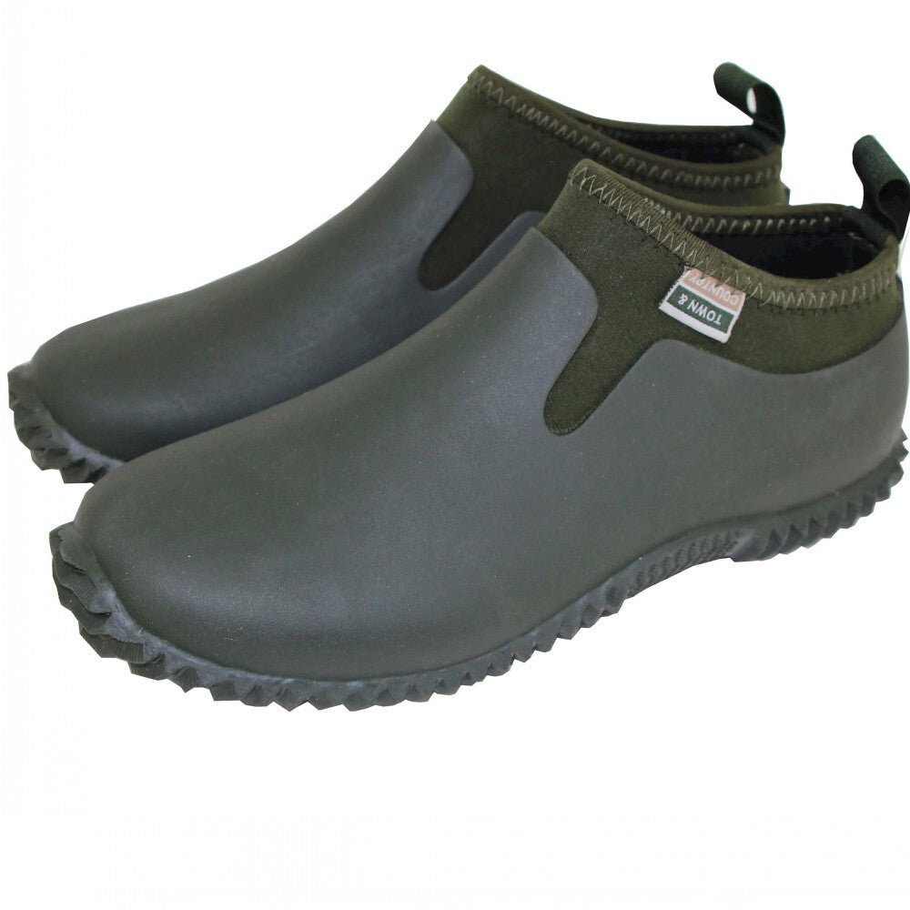 Town & Country Buckingham, Neoprene Garden Shoes Green Size 10 tfw6576