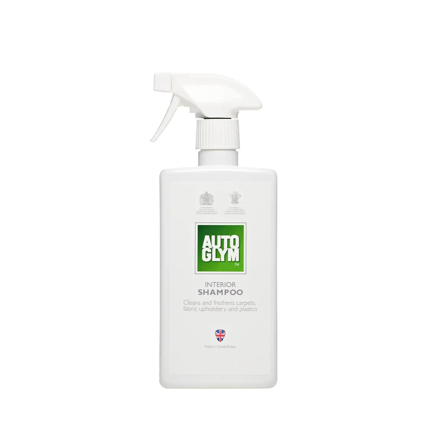 Autoglym Interior Shampoo Car Deep Cleaning Carpets Fabric Plastics 500ml
