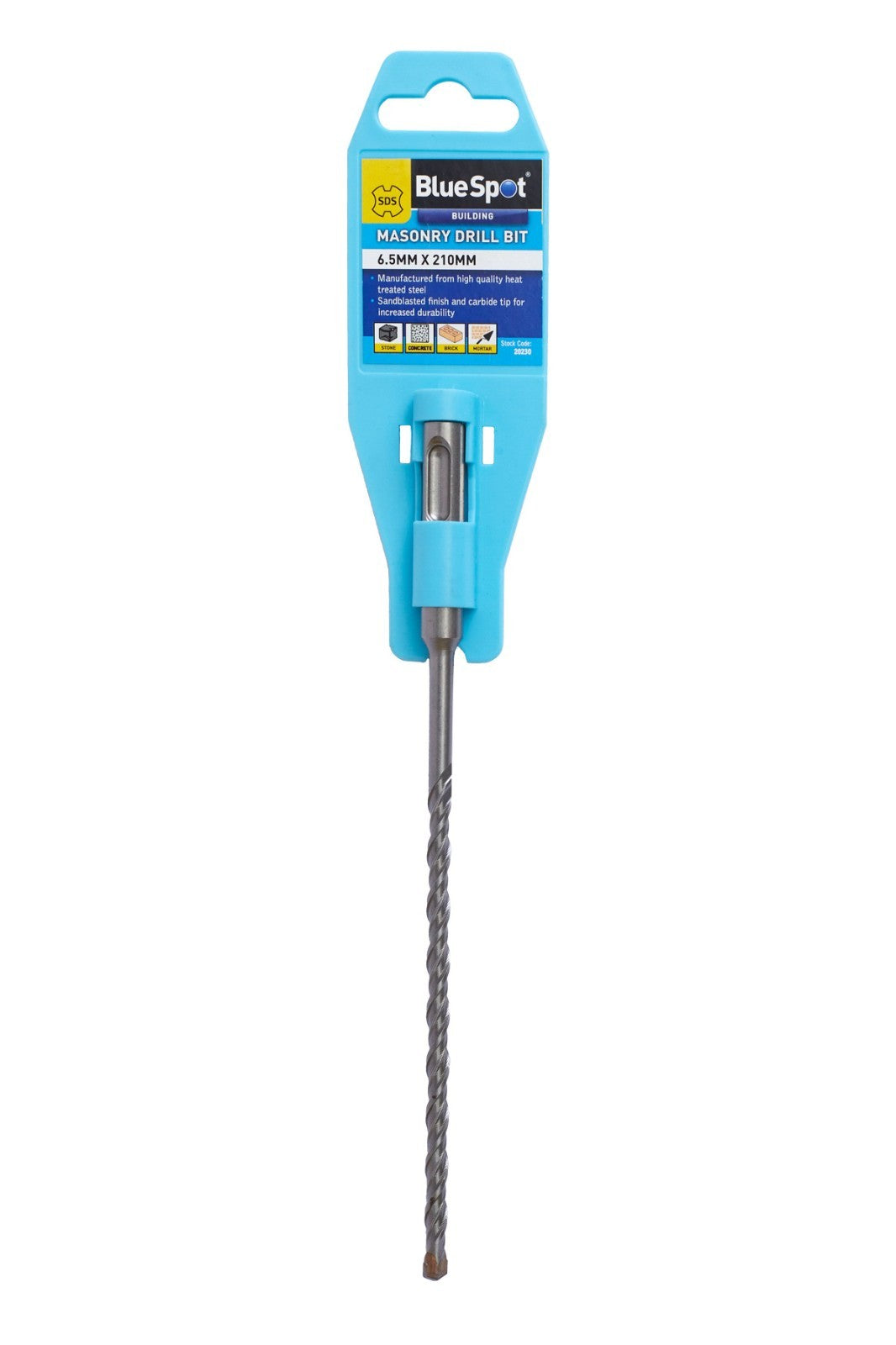 Blue Spot Tools SDS Masonry Drill Bit (6.5mm x 210mm) 20230