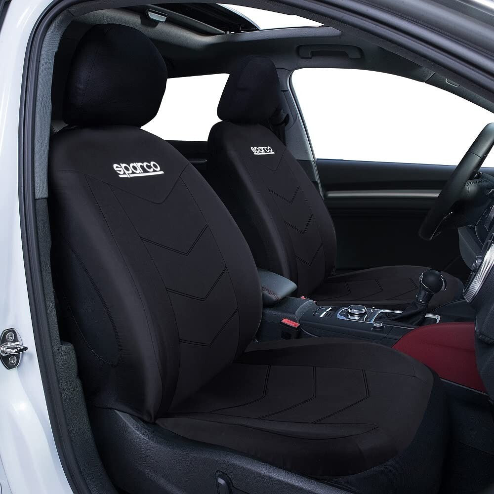 Sparco Seat Cover Set Black/ Black SPS431BK