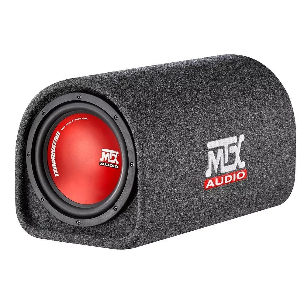 8" Powered Bass Tube - MTX Audio- TRT9P- 420w Peak, 14ow RMs