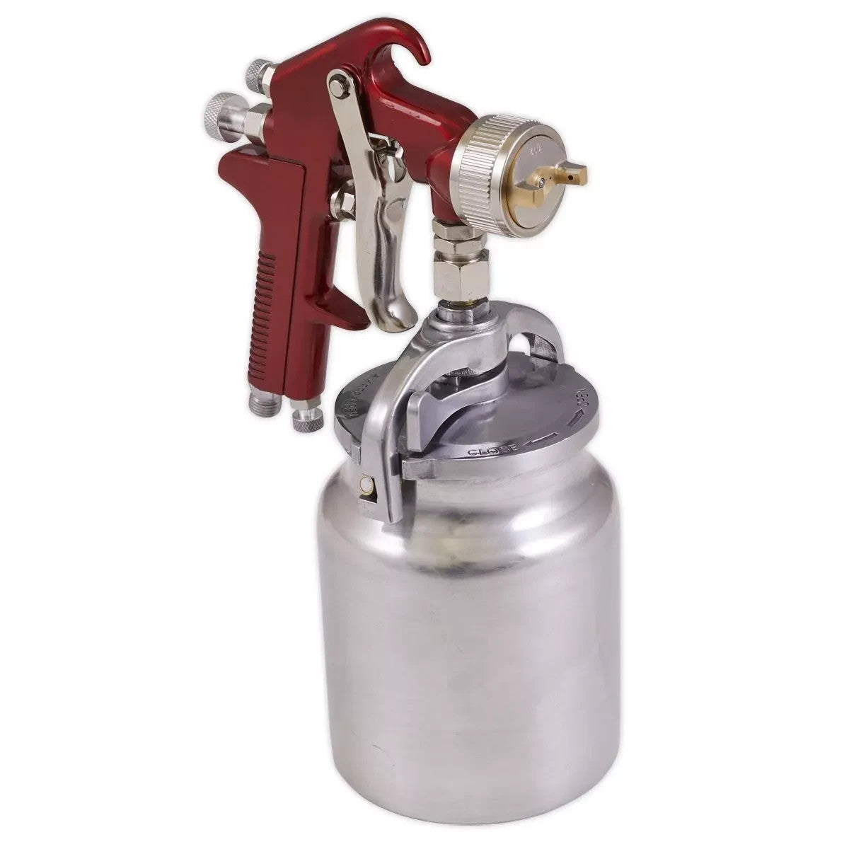 Sealey Pro Suction Feed Spray Gun 2mm Set-Up Car Automotive Refinishing