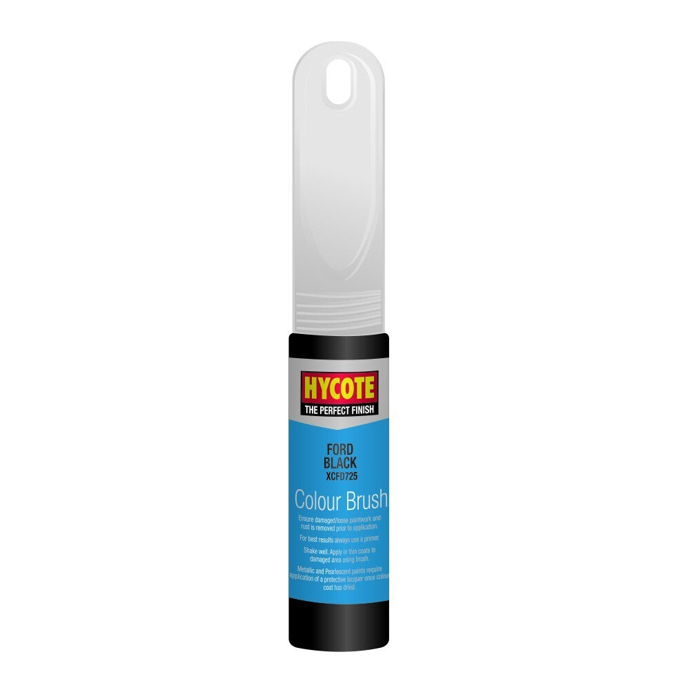 Hycote Colour Match Brush Car Touch Up Paint Pen - FORD BLACK