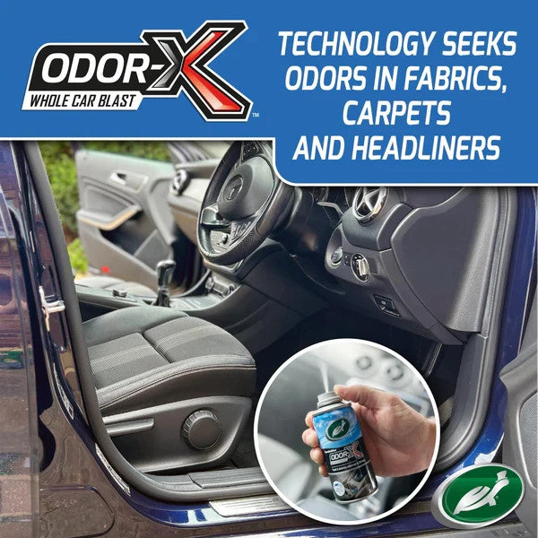 Turtle Wax Odor-X Whole Car New Car Scent Blast, Scent Fogger Lasts 30 Days