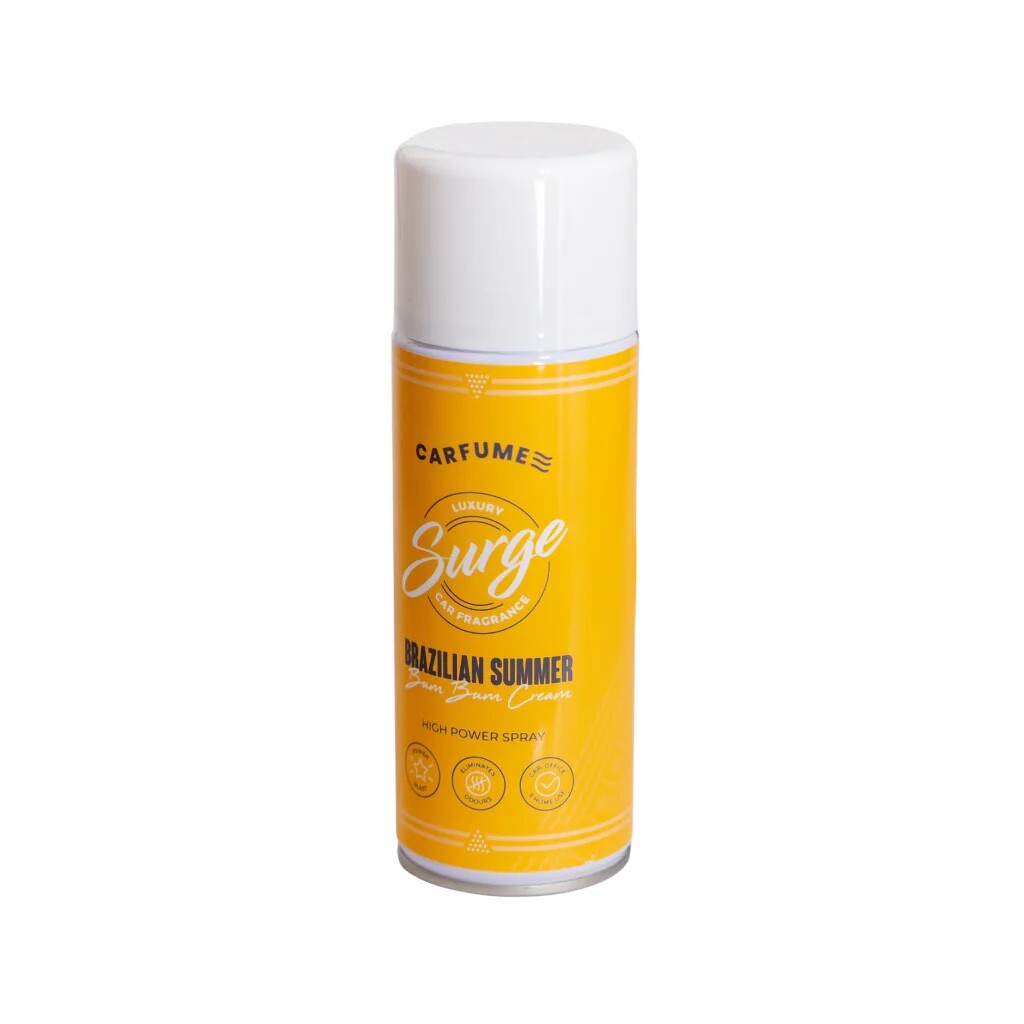 Carfume surge, Car Air freshner, Fragrance Brazillian Bum Bum Cream 400ml