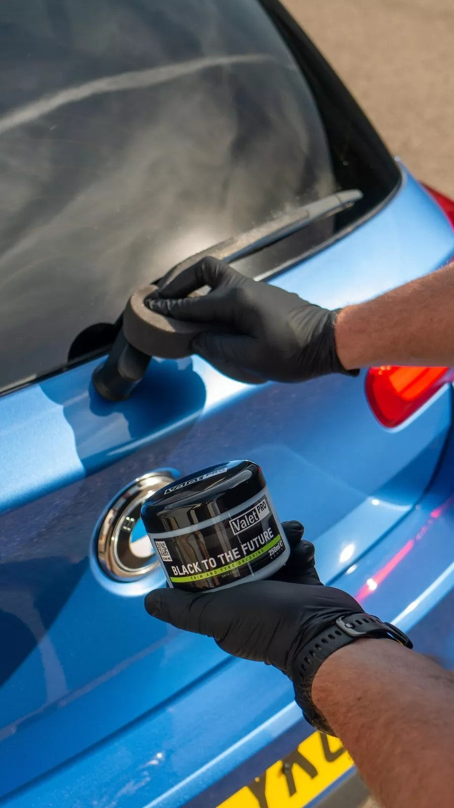 ValetPro Black To The Future, Professional Scented Tyre & Trim Dressing-250ml