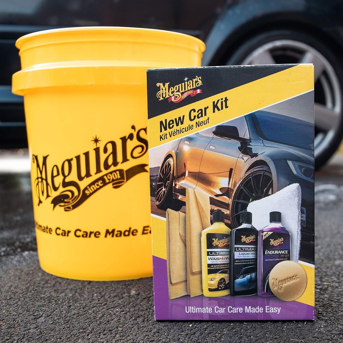 Meguiars New Car Care Kit, the Ultimate Detailing KIT for Professionals