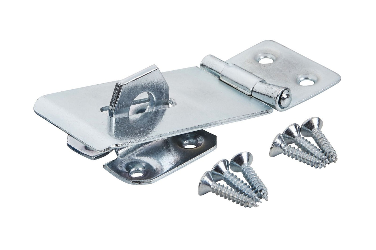 Blue Spot Tools Ironmongery 75mm Zinc Plated Hasp and Staple bsp78053
