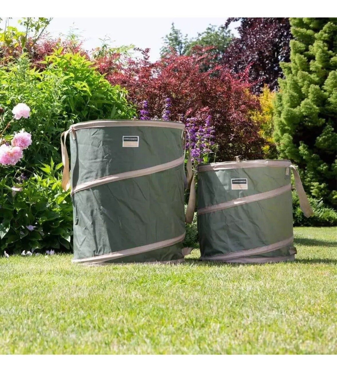 Town & Country TCG8031 Large Garden Pop-Up Tidy Bag 172 litres Gardening Waste