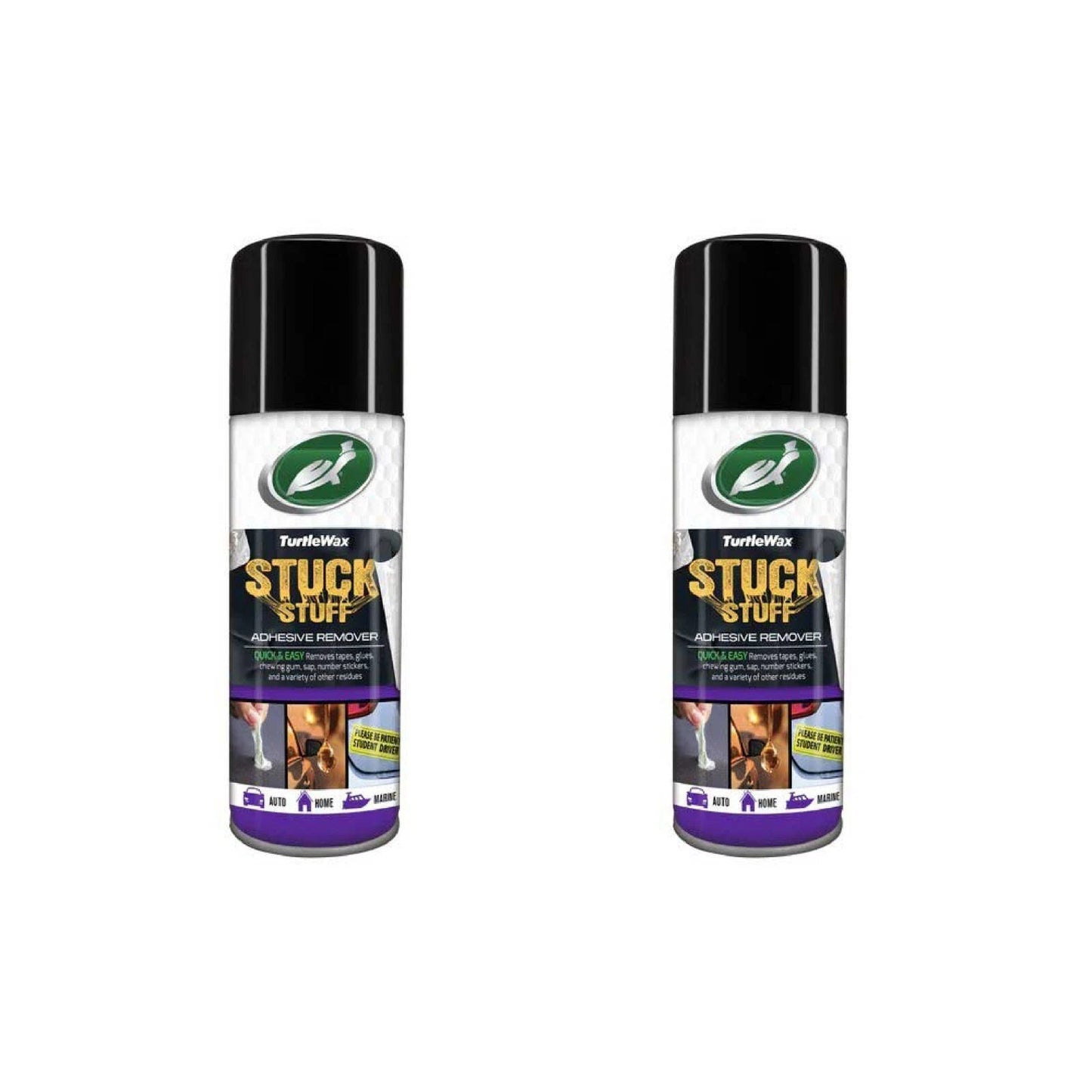 2xTurtle Wax 54137 STUCK STUFF Adhesive Remover Removes Tapes Glue - 200ml