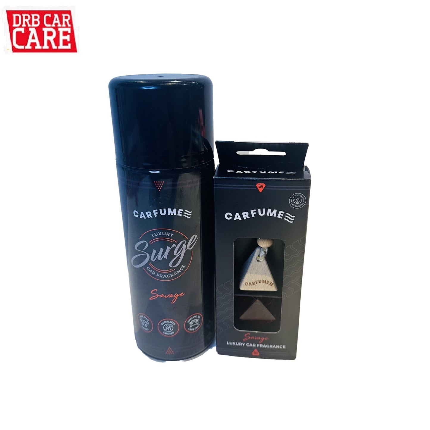 Double Pack Carfume Car Air Freshener Freshner Fragrance Scent - Savage