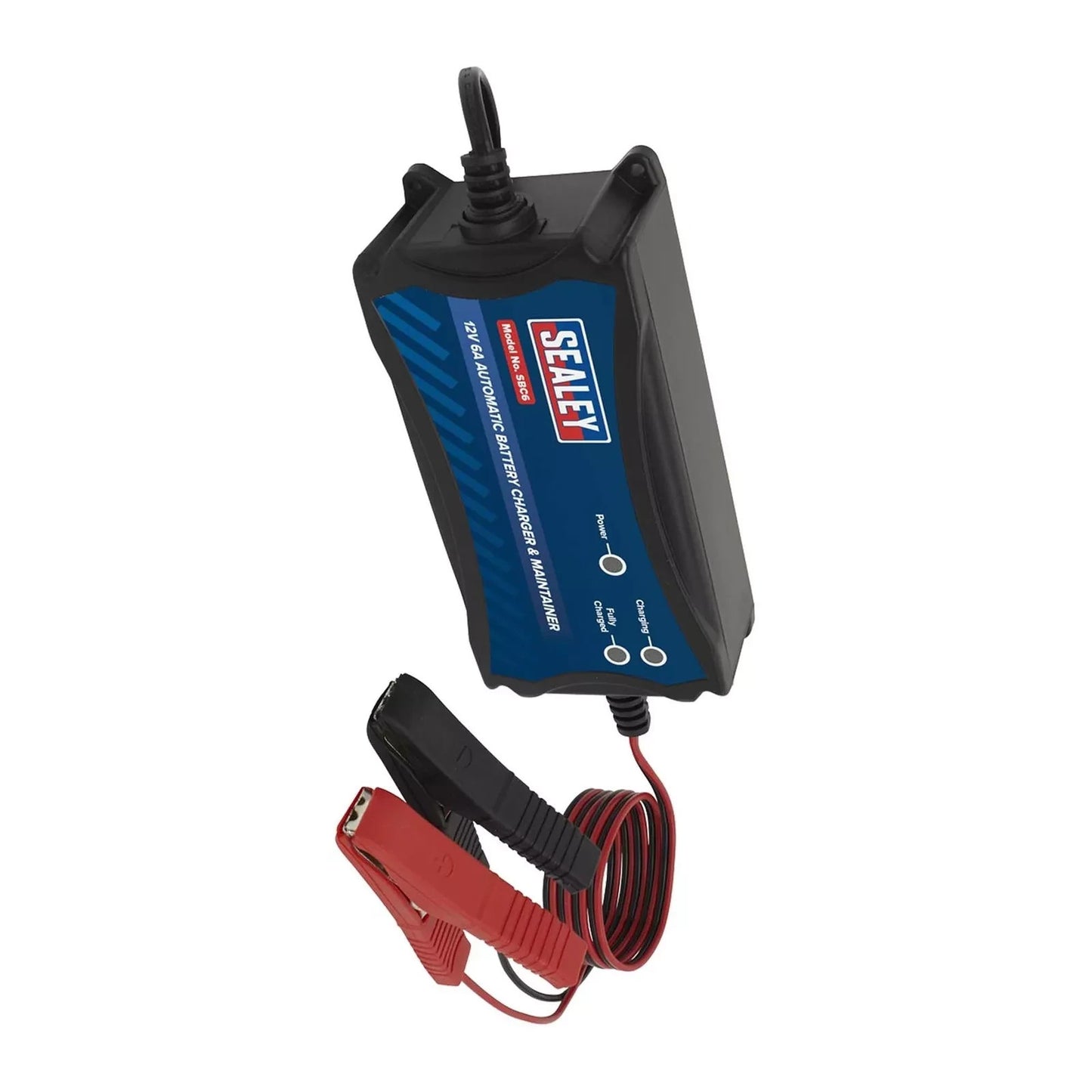 Sealey SBC6 12V 6A Fully Automatic Battery Charger Car Van Maintenance