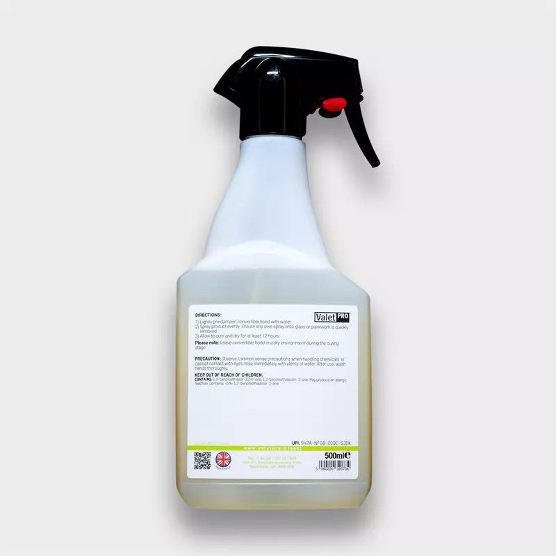 ValetPRO Drop Top Protector Convertible Roof Hood Sealant Waterproofer - 500ml