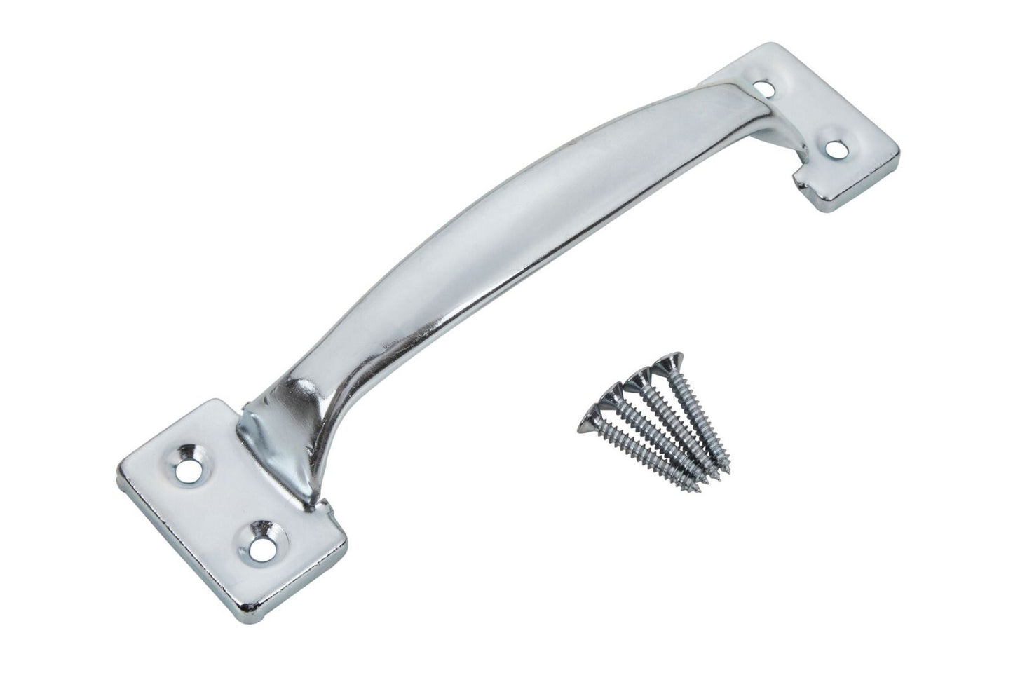 Blue Spot Tools Ironmongery 200mm Zinc Plated Pull Handle bsp78082