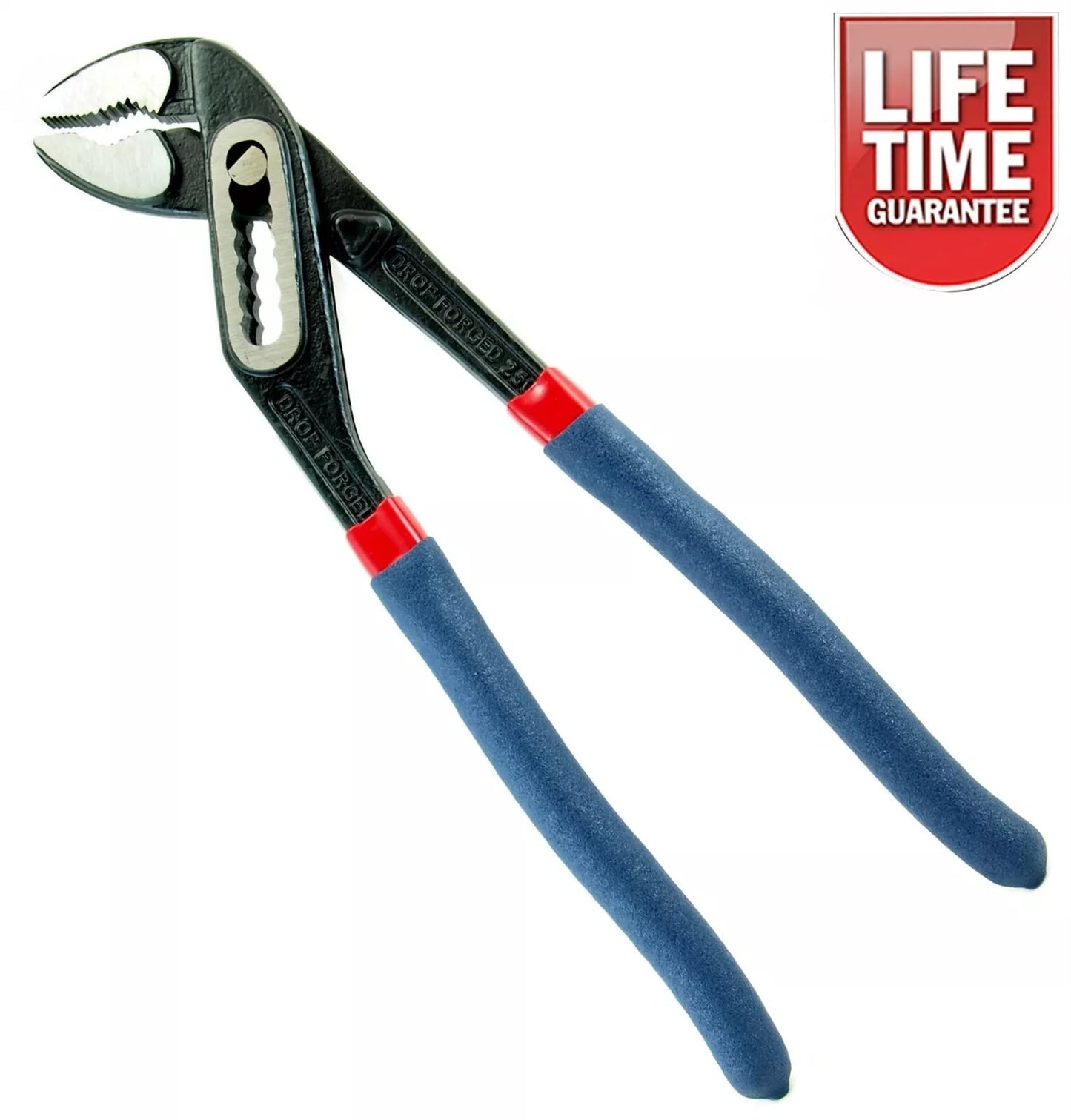 250mm 10" Plumbers Slim Jaw Waterpump Pipe Wrench Pliers Grips Pump BSP06436