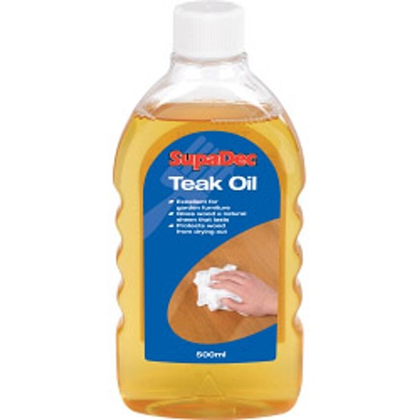 supadec teak oil 500ml TO500