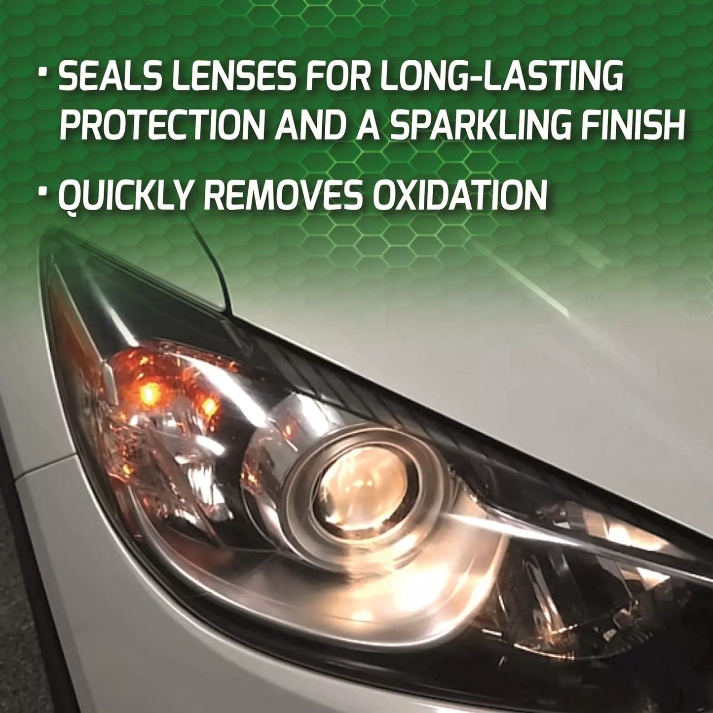 Turtle Wax 53692 Headlight Restorer Car Headlamp Ceramic Polish Cleaner Kit