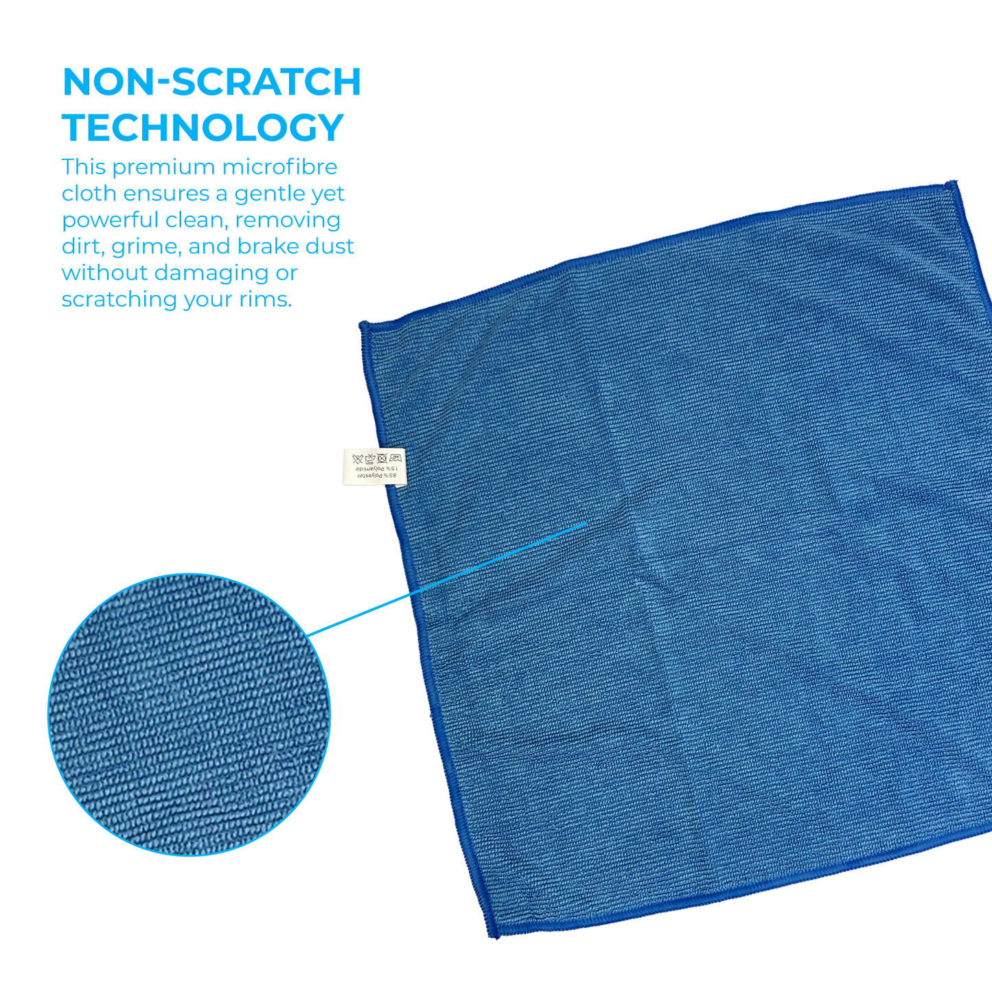 simply wheel microfibre cloth cle081