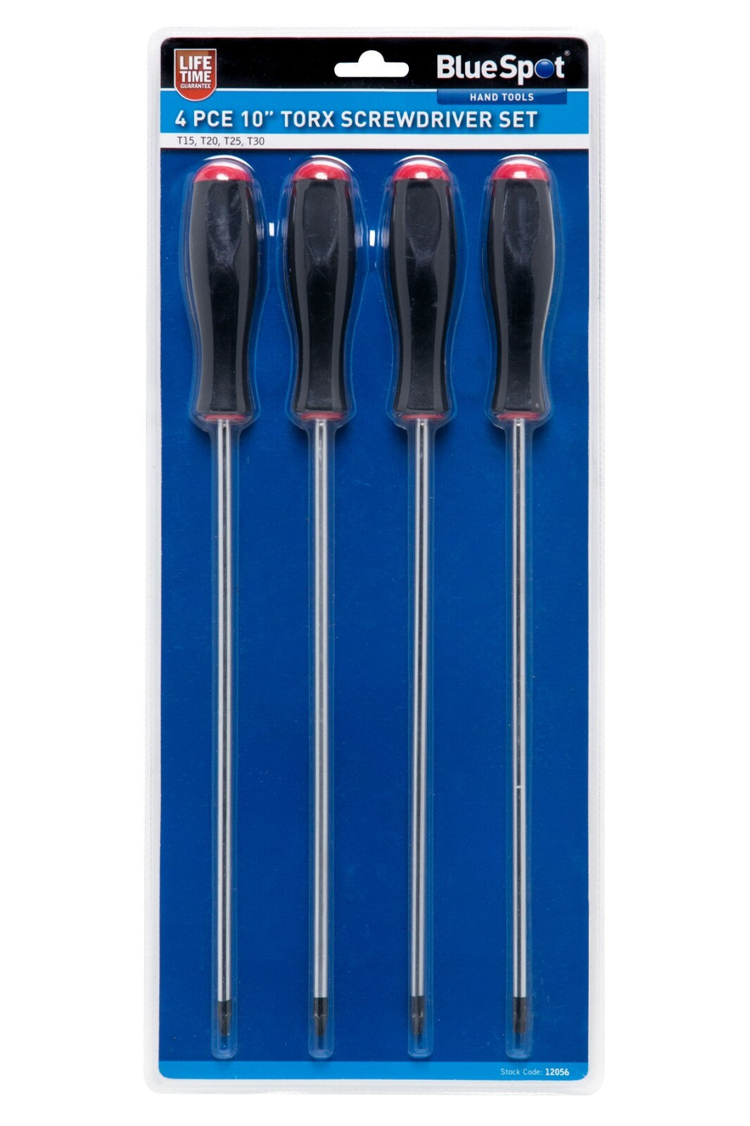 Extra Long Torx Star Screwdrivers Set T15 T20 T25 T30 Magnetic Tip bsp12056