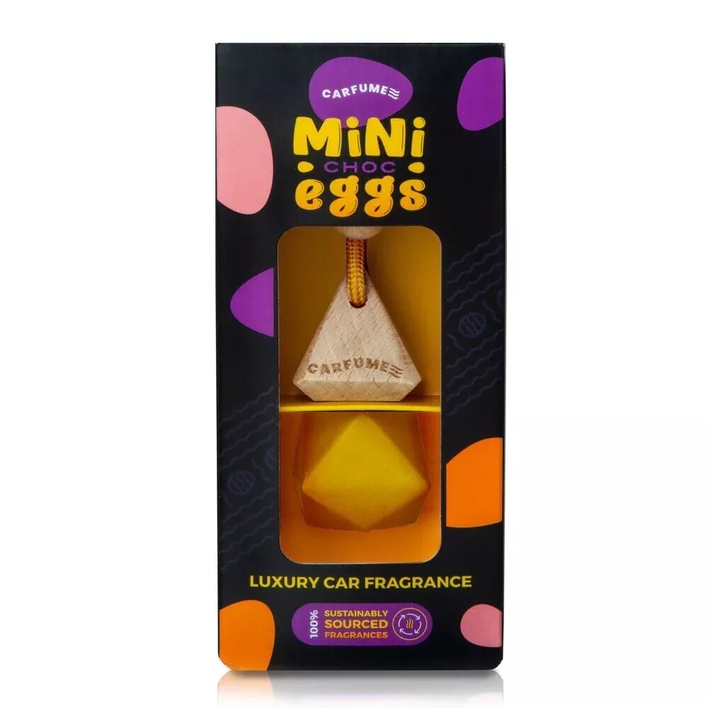 Limited Edition Carfume Mini Eggs Gift Set, Car Air Freshener Diffuser & Spray