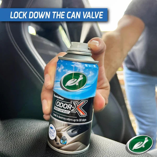 Turtle Wax Odor-X Whole Car New Car Scent Blast, Scent Fogger Lasts 30 Days
