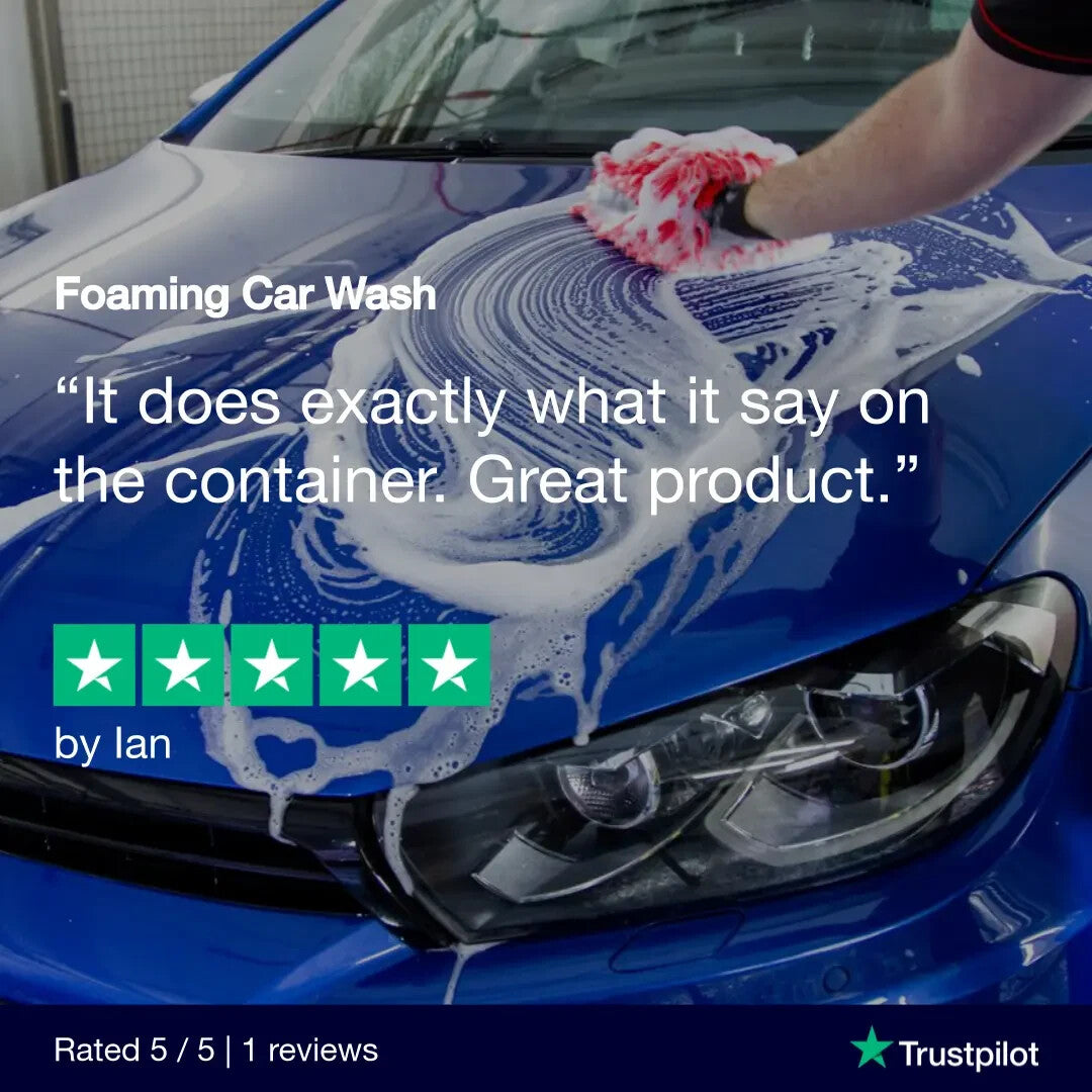 Autoglym Foaming Car Wash 1 Litre High Foaming Shampoo Car Cleaning Shampoo For