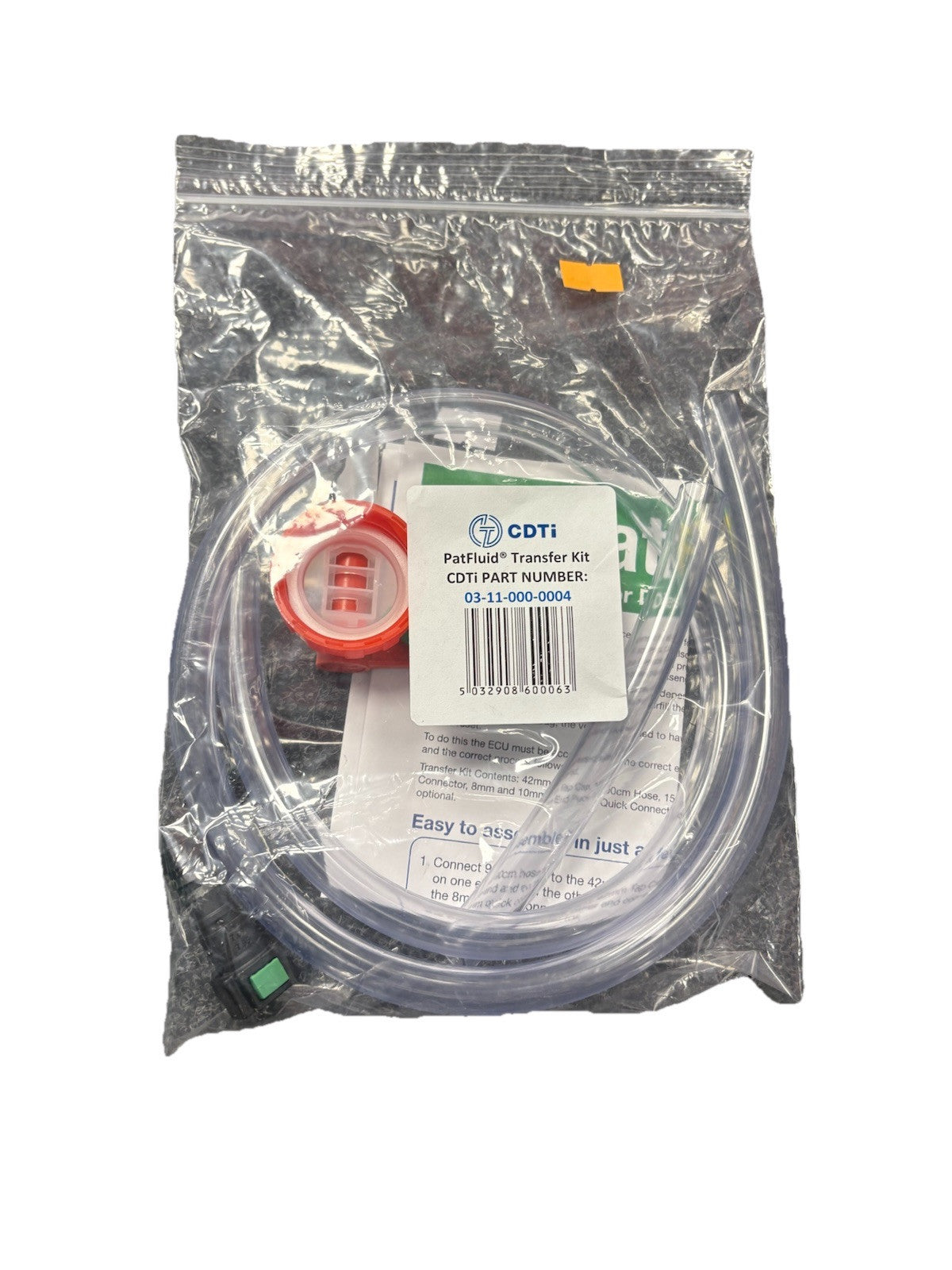 Genuine CDTi 03-11-000-0004 Pat Fluid Transfer Kit DPF Fluid Filter Refill