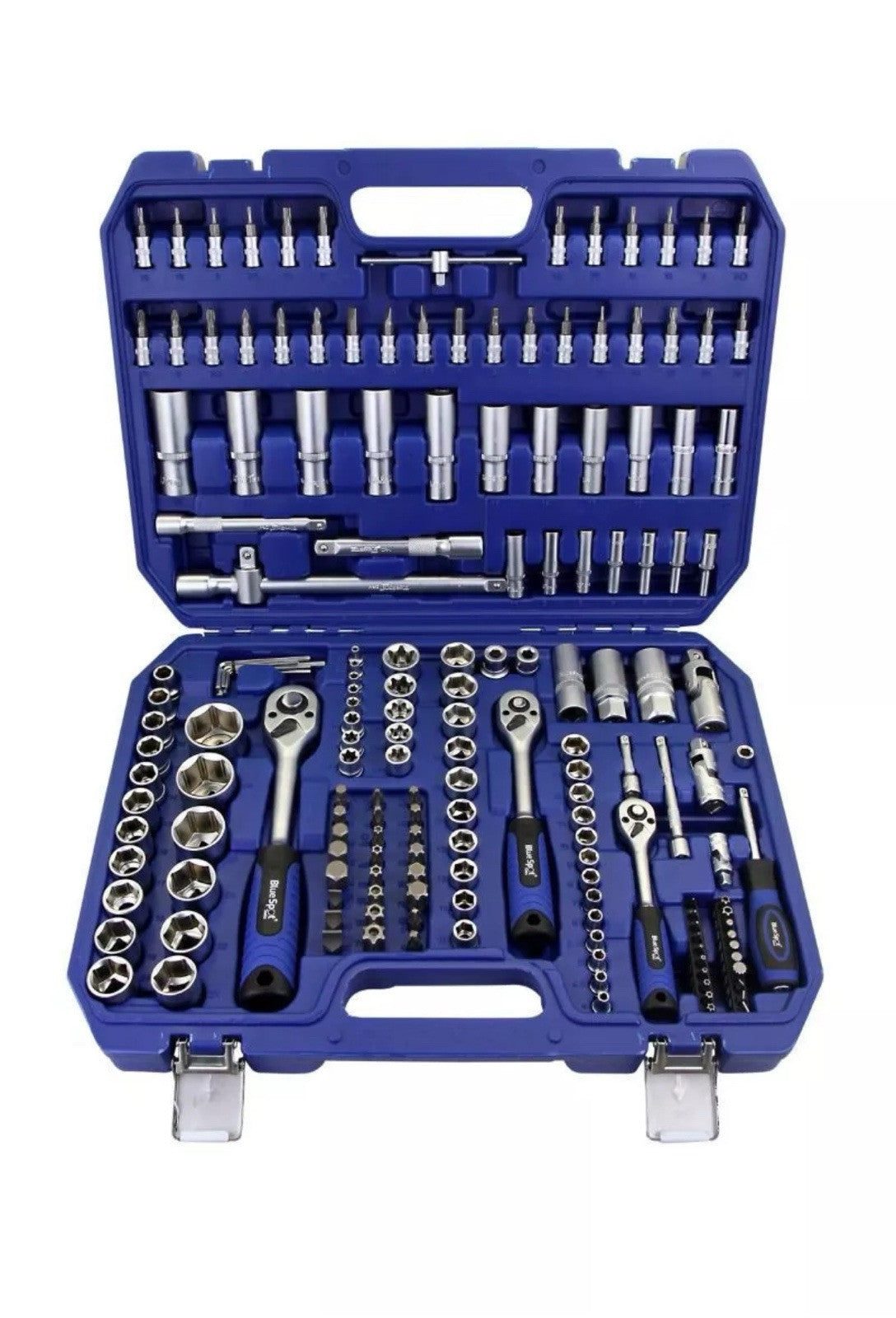 Blue Spot Tools Metric Socket 171 Piece 4mm - 32mm Set 1/4''D 3/8''D & 1/2'',