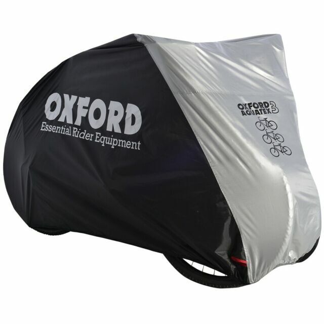 Oxford Aquatex Waterproof Bike Cover - Silver CC102