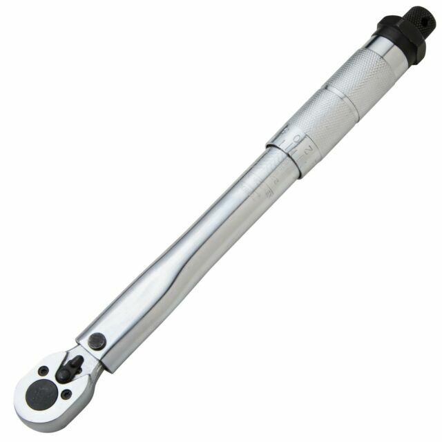 BlueSpot 1/4" 2-24NM Torque Wrench - Chrome 02011