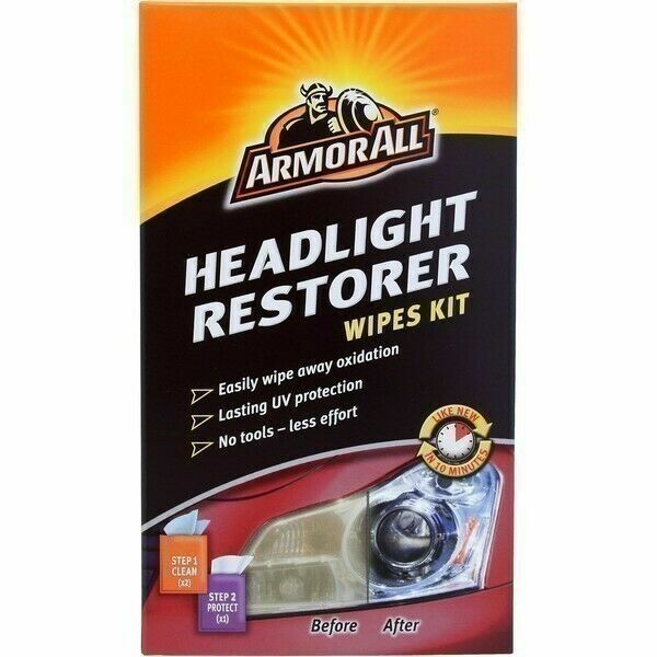 Armor All Headlight Restorer Wipes Kit (GAA18514ML6A)