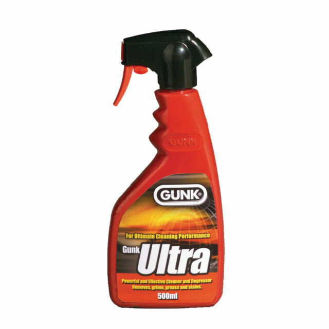 Gunk Ultra Engine Degreaser Spray Cleaner Car Grease Dirt Remover Trigger 500ml