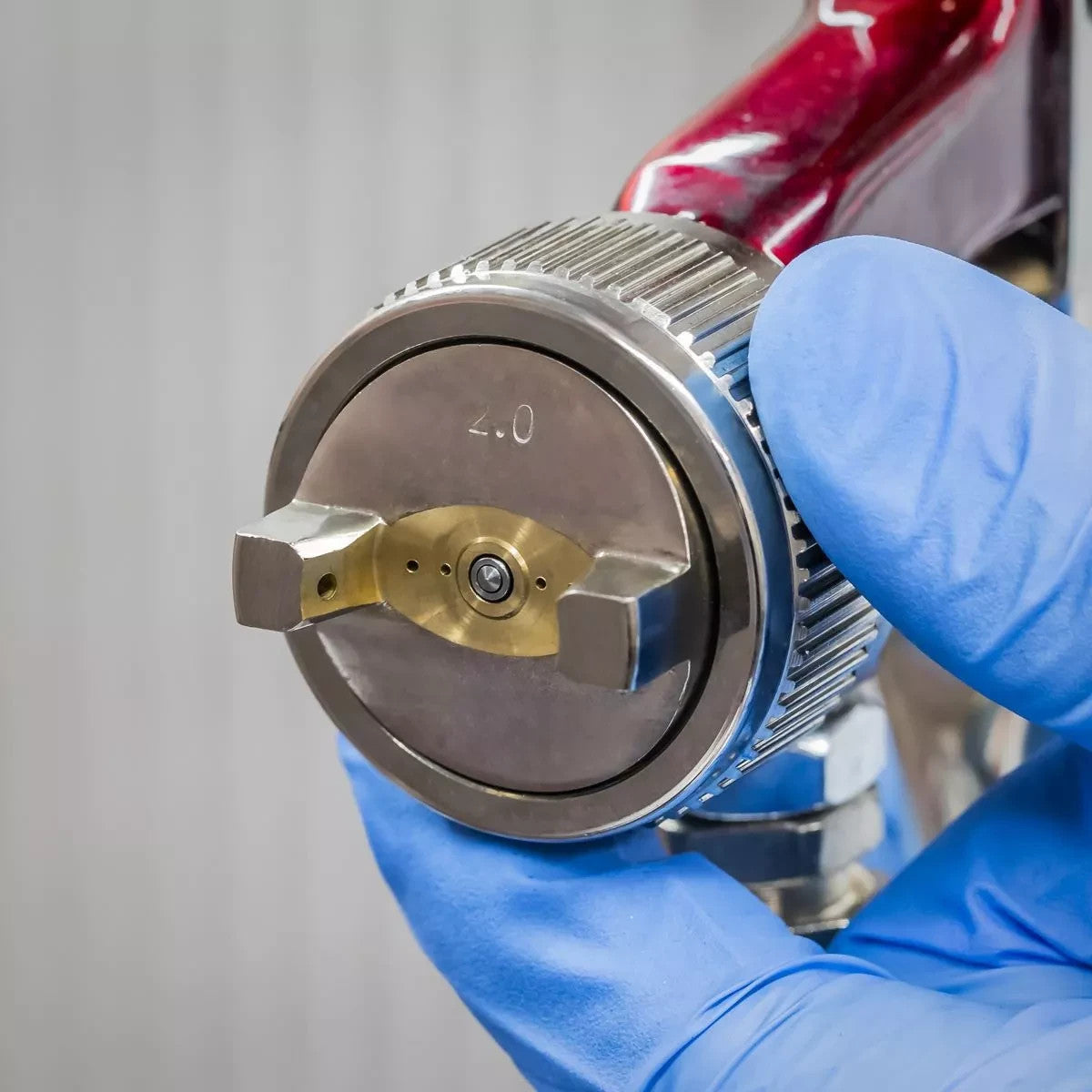 Sealey Green Gravity Feed Spray Gun 1.7mm Set-Up Automotive Car Refinishing