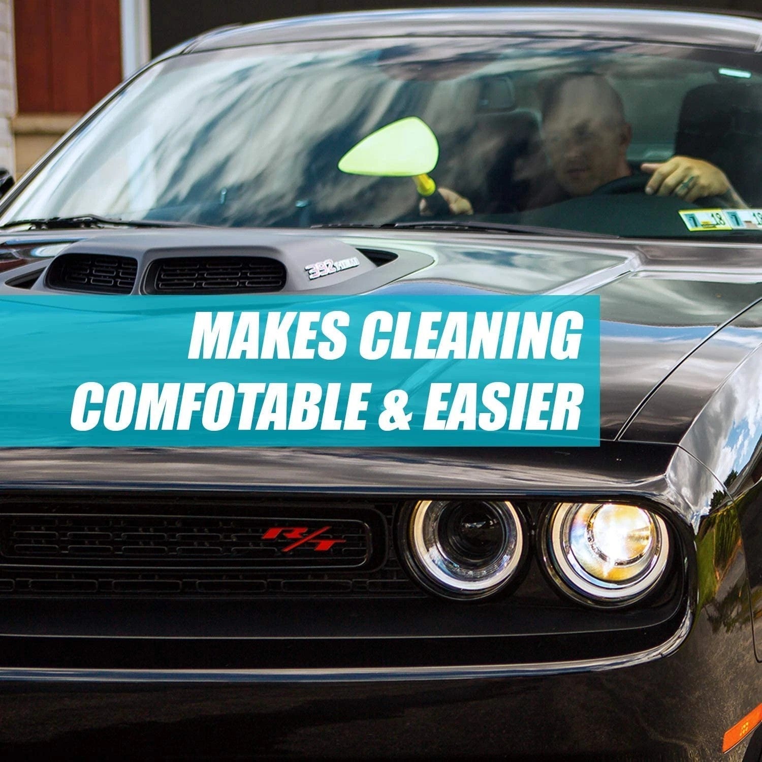 STONER INVISIBLE GLASS REACH AND CLEAN - WINDSCREEN WINDOW GLASS CLEANING TOOL