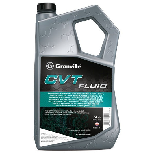 Granville 1566 CVT Constantly Variable Transmission Fluid 5 Litre Single