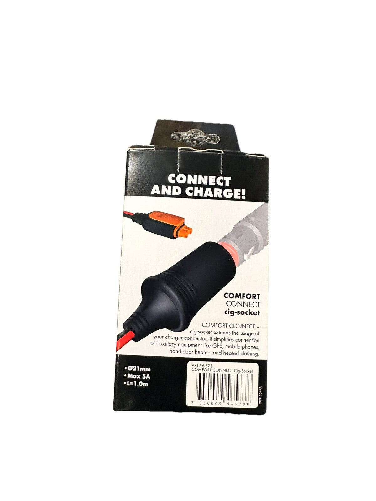 CTEK Comfort Connect - 12v / Cigarette Power Socket Adaptor - 100cm Cable