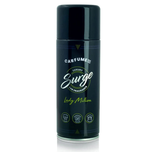 Carfume Surge Blast Can Car Air Freshener Freshner Scent - LADY MILLION