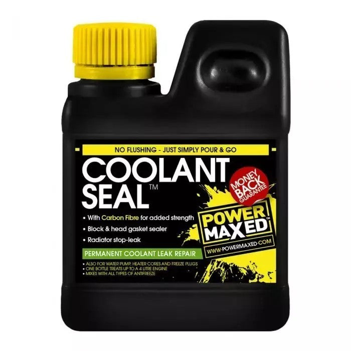 Power Maxed Coolant Seal 250ml- Permanent Coolant leak Repair- No Flushing Req