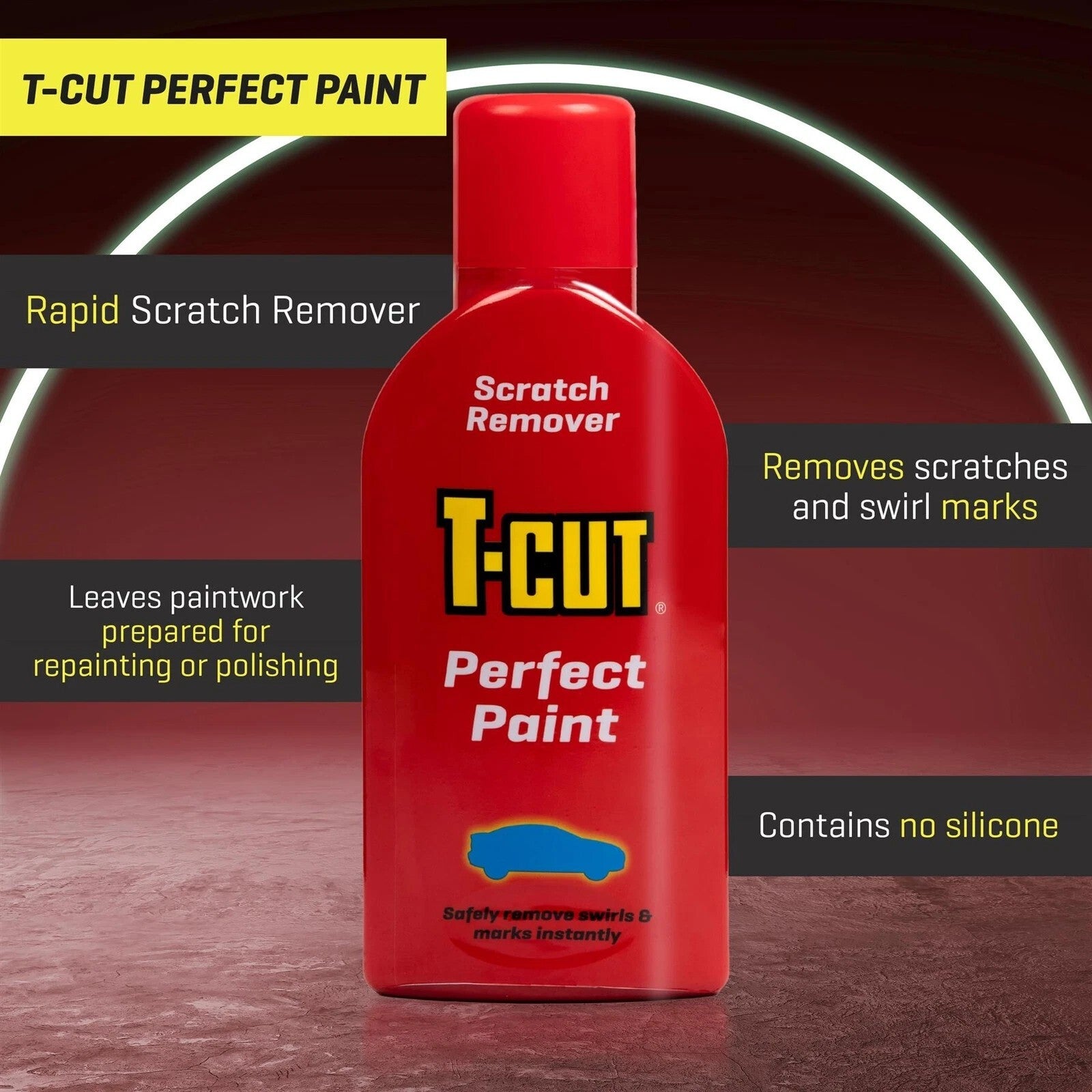 T-Cut Perfect Paint Blemish Swirl Remover Car Paint Scratch Remover 500ml