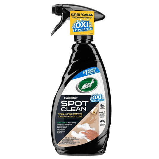 Turtle Wax Spot Clean 500ml, stain & Odor Remover for Carpets & Fabric