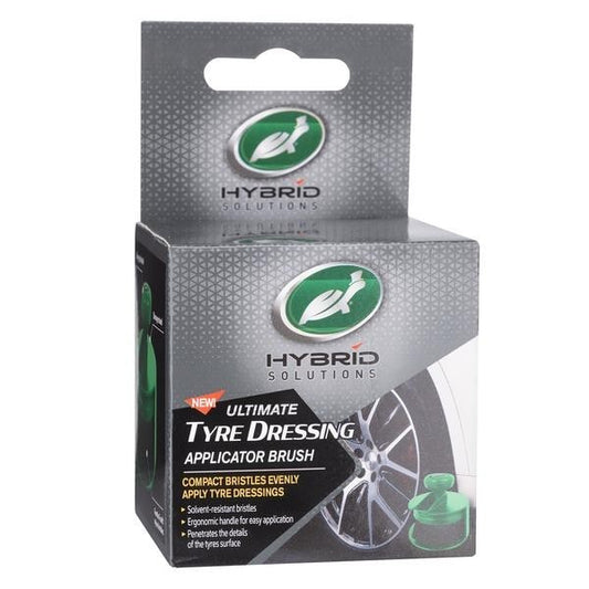 Turtle Wax, Luxury Tyre Dressing Applicator Brush,  Detailing Tyre Shine Brush