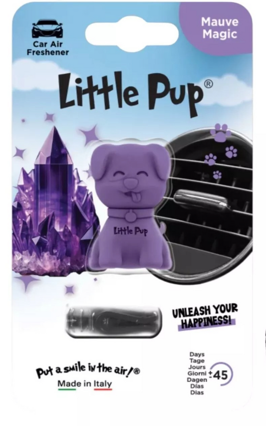 Little Joe - Little Pup Car Vent Air Freshener Mauve Magic