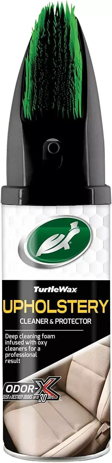 Turtle Wax Power Out Car Interior Upholstery Cleaner Stain & Odour Remover 400ml