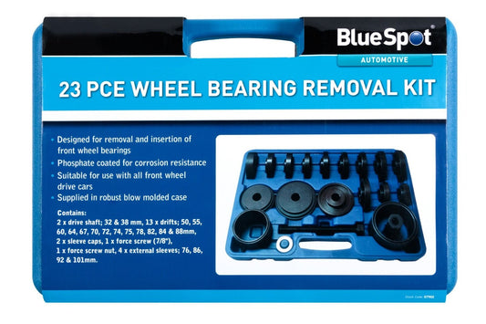 23pc Wheel Bearing Removal & Installation Universal Tool Kit 07902