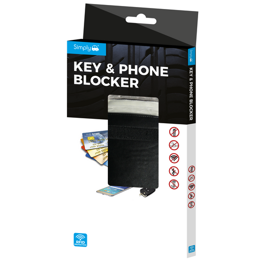 Key & Phone Blocker Protection For electronic Keys Cards Fobs Security Case
