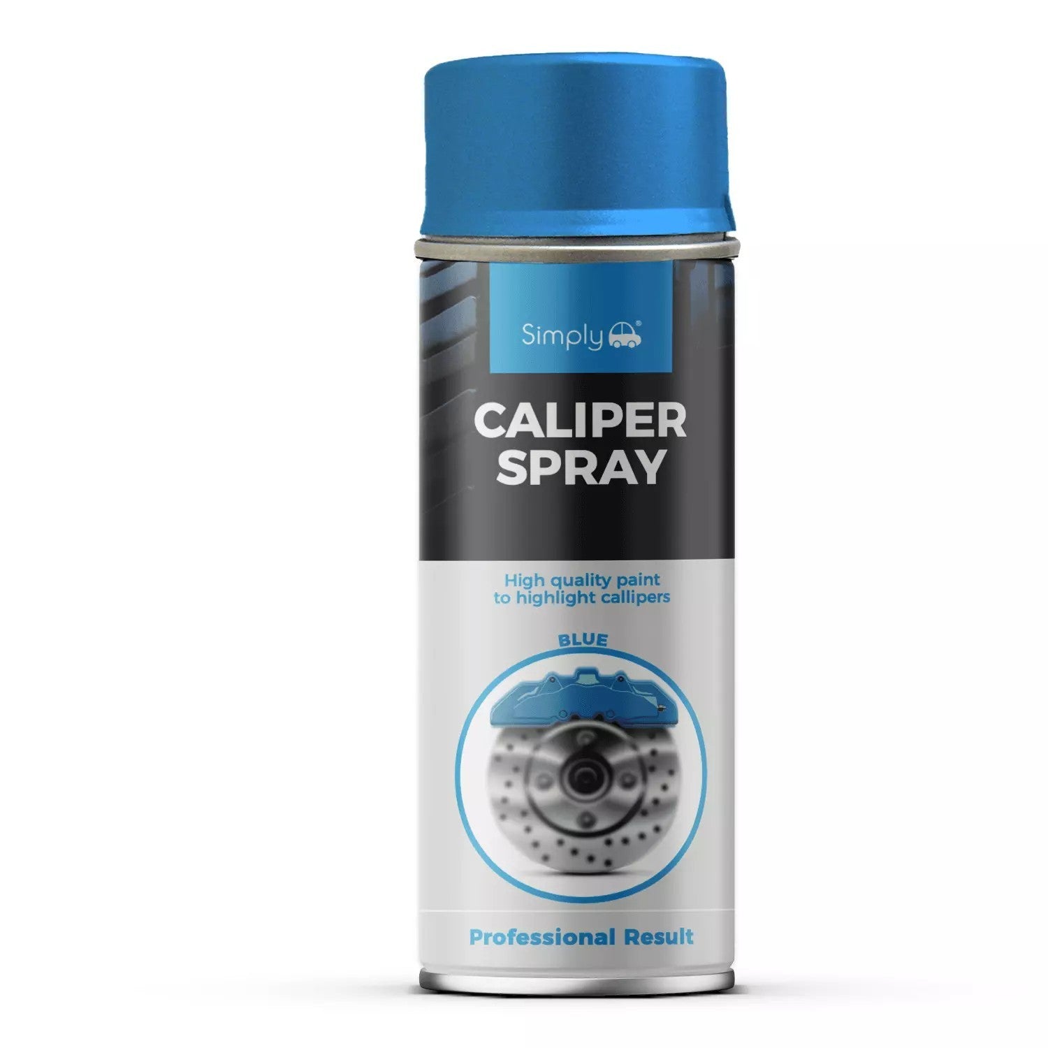 Simply Blue Brake Caliper Spray Heat Resistant Paint High Gloss Finish 400ml