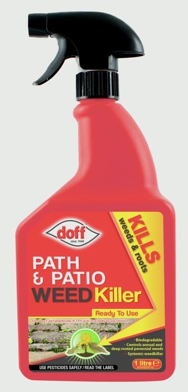 WEEDKILLER LAWN WEED KILLER PATH PATIO ROOT WEEDS KILLER SPRAY 668959