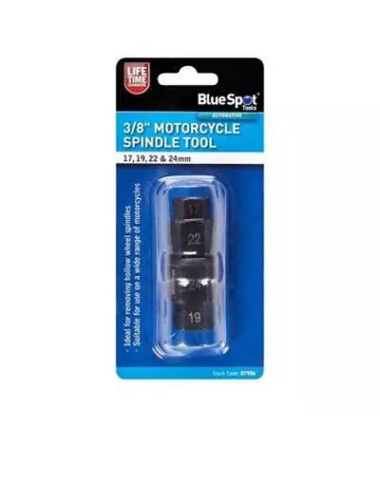 Blue Spot 3/8" Motorcycle Spindle Tool (17, 19, 22 & 24mm)
