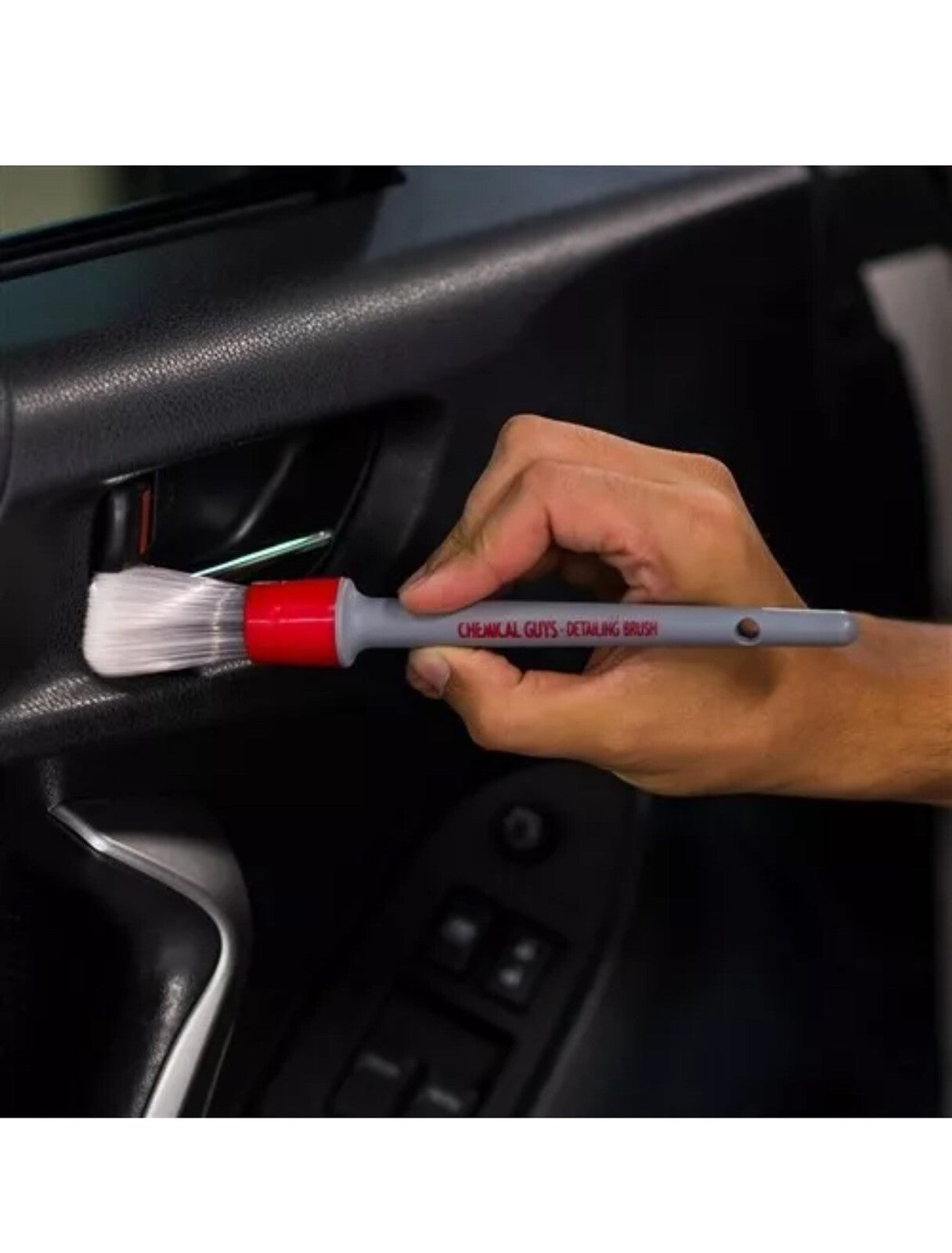 Chemical Guys Interior Detailing Brushes Set - All In The Details - 3 Pack