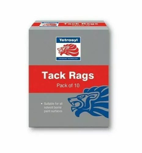 Tetrosyl Tack Rags Pack Of 10